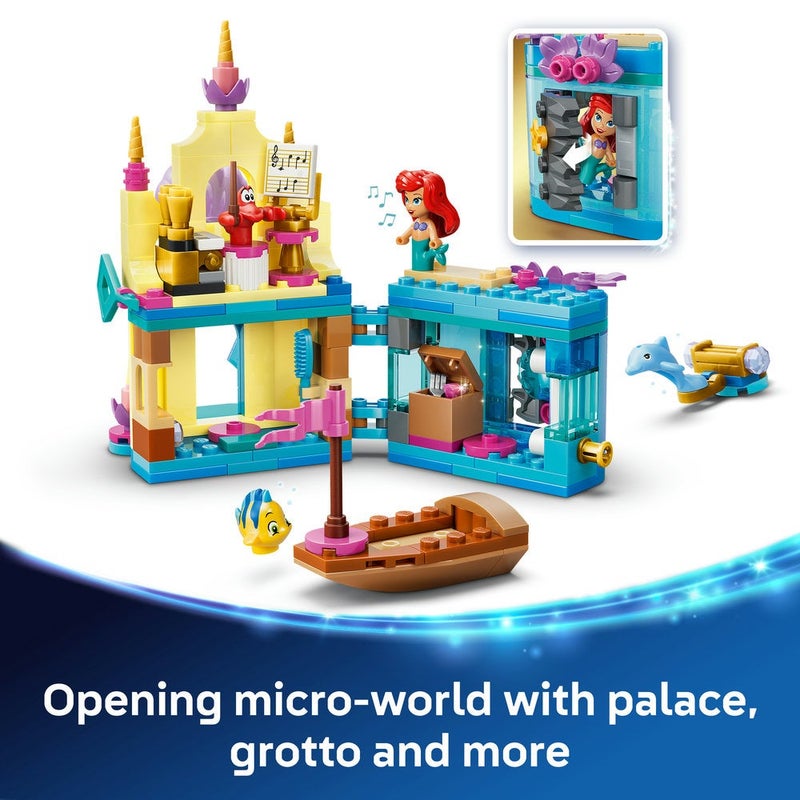 LEGO Disney Princess Ariel’s Magical Mini Palace Toy 43285 (Age 5+, 179 Pieces) - Image 4